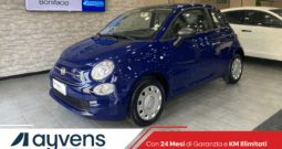 fiat 500 blu