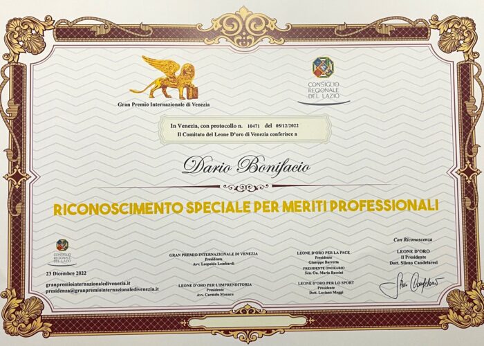 leone doro cert